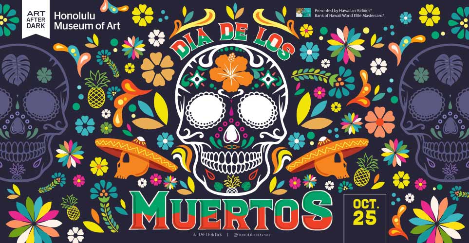 Honolulu Museum Of Art Special Edition Dia De Los Muertos